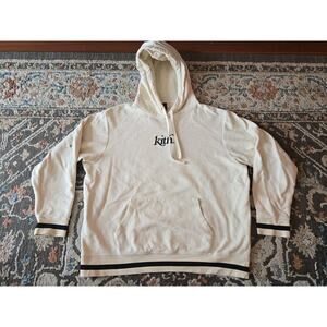 KITH Hoodie Distressed Spell Out Logo Sz 2xl